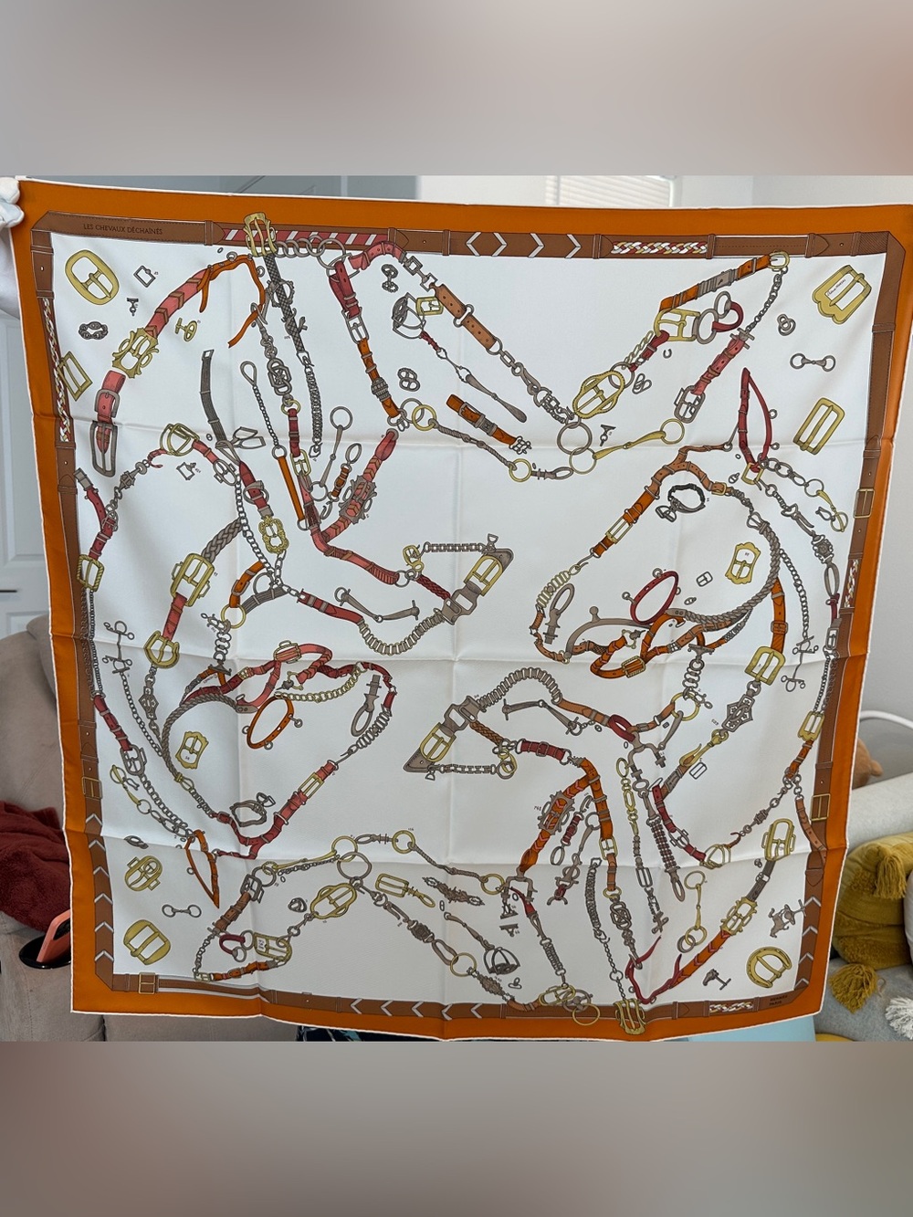 Les Chevaux Dechaines scarf 90